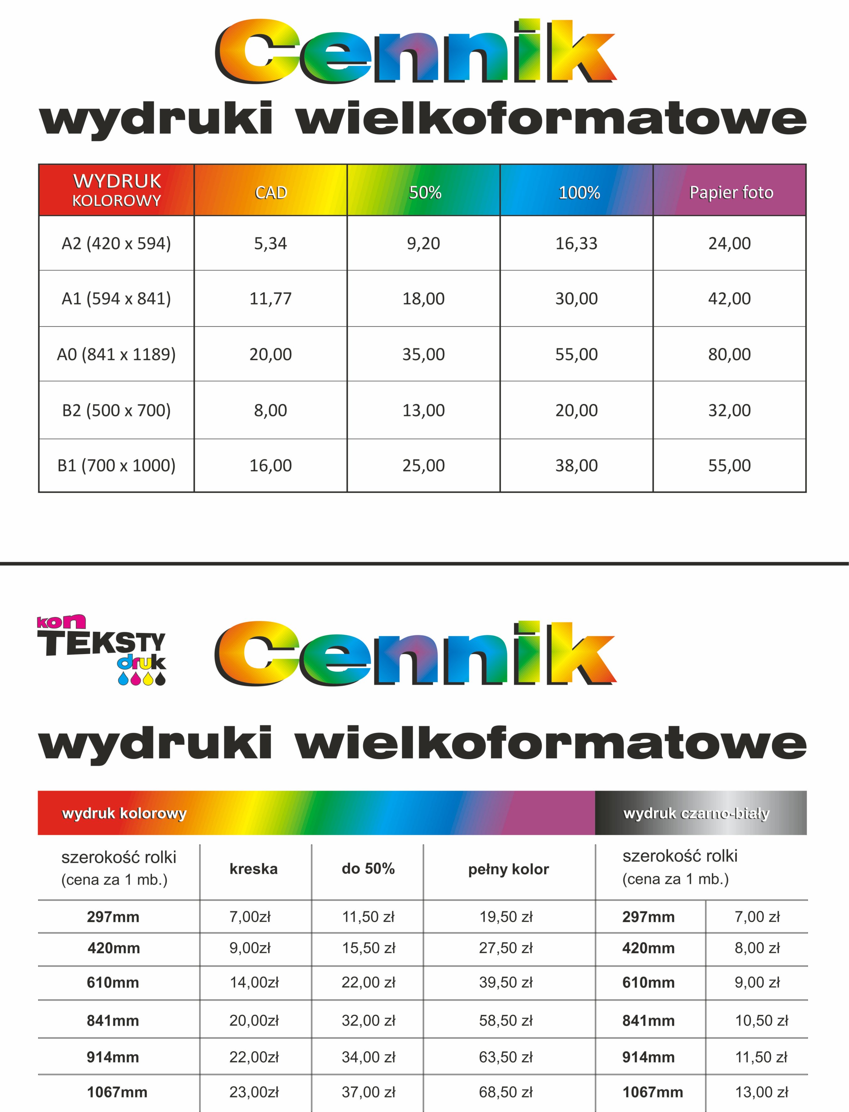 wydruki wielkoformatowe Olkusz